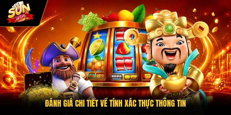Miễn Trừ Trách Nhiệm Sunwin Và 5 Giới Hạn Bạn Cần Nắm Chắc 3 Sunwin Đánh giá chi tiết về tính xác thực thông tin